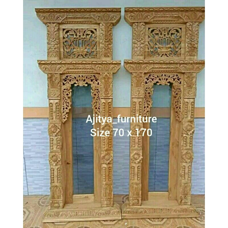 Jendela Gebyok Ukir Jati Jepara