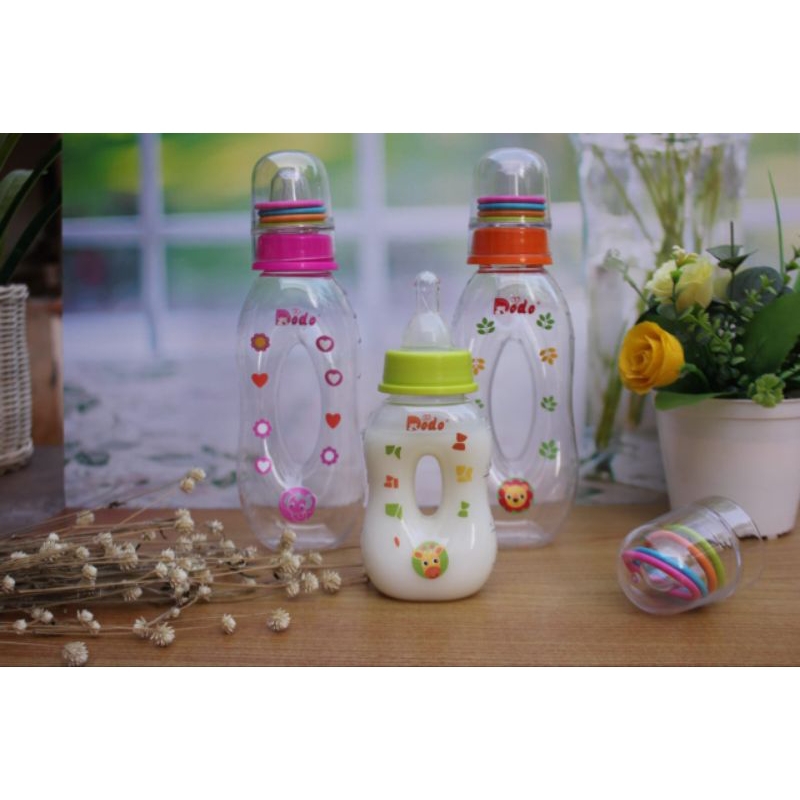 Dot Bayi Botol Minum Susu Anak Premium Model Donat Mudah digenggam dengan Handle Pegangan Dodo Bpa F
