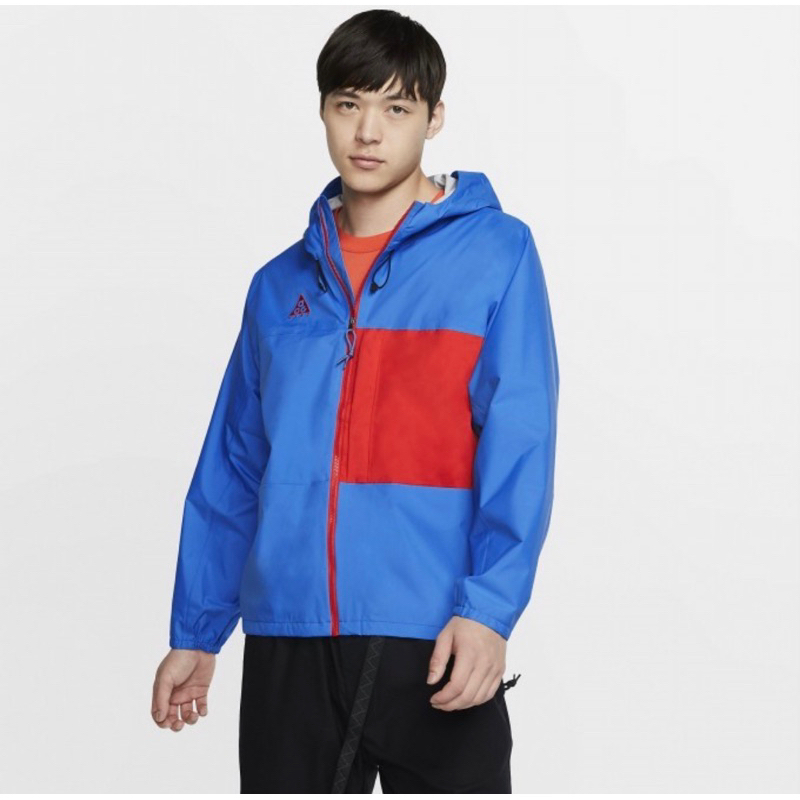 Nike ACG 2.5 Packable Jacket In Blue Orange