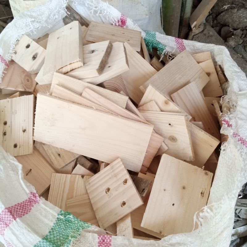 Kayu Jati Belanda POTONGAN limbah Kiloan