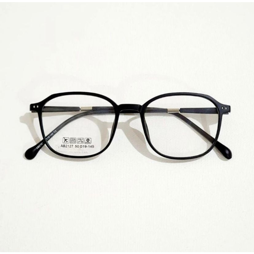 FRAME KACAMATA 2127 // LENSA ANTIRADIASI, PHOTOCROMIC, BLUERAY, BLUECROMIC, BROWNCROMIC