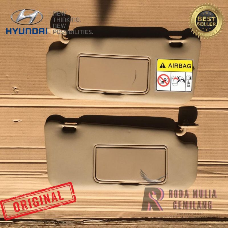 Sunvisor Hyundai i20 sun visor Hyundai i20 pelindung sinar matahari