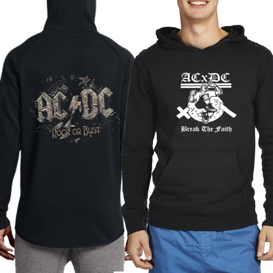 Hoodie AC x Dc Hoodie Pullover | Jumper Hoodie | Casual Cotton Hoodie