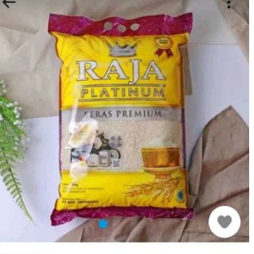 

beras RAJA platinum 5kg LIVE