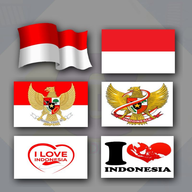 

Stiker Pipi (30 pcs)HUT RI Bendera MerahPutih /Stiker Kemerdekaan Indonesia /