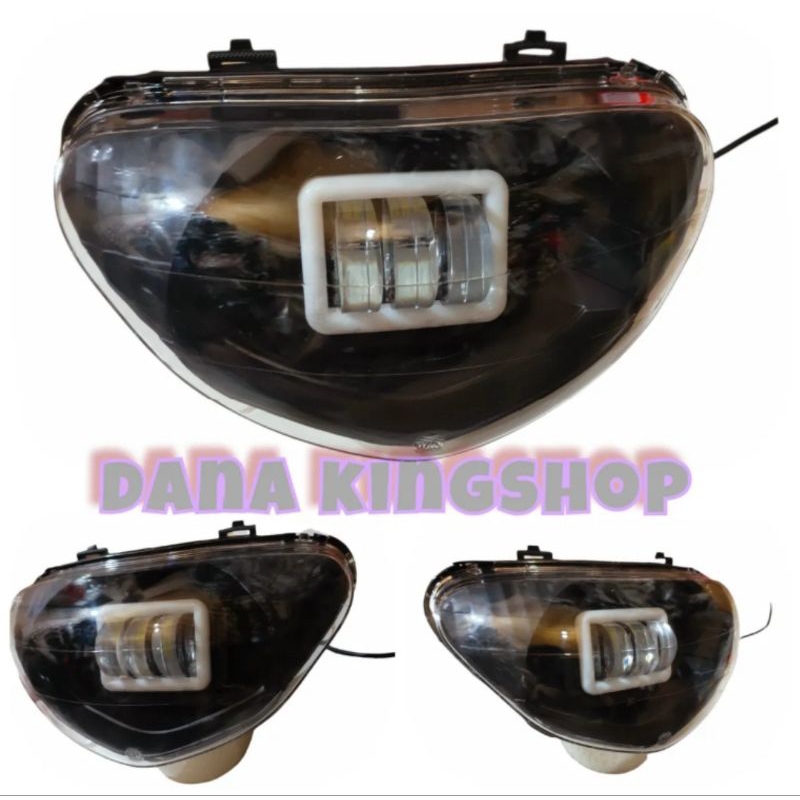 reflektor lampu depan mio daymeker mio smile sporty modif daymeker