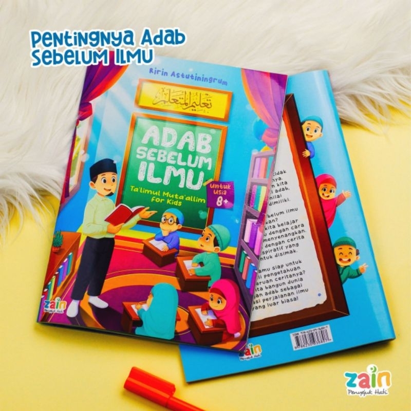 Buku Adab Sebelum Ilmu Ta'lim wal muta'allim for Kids