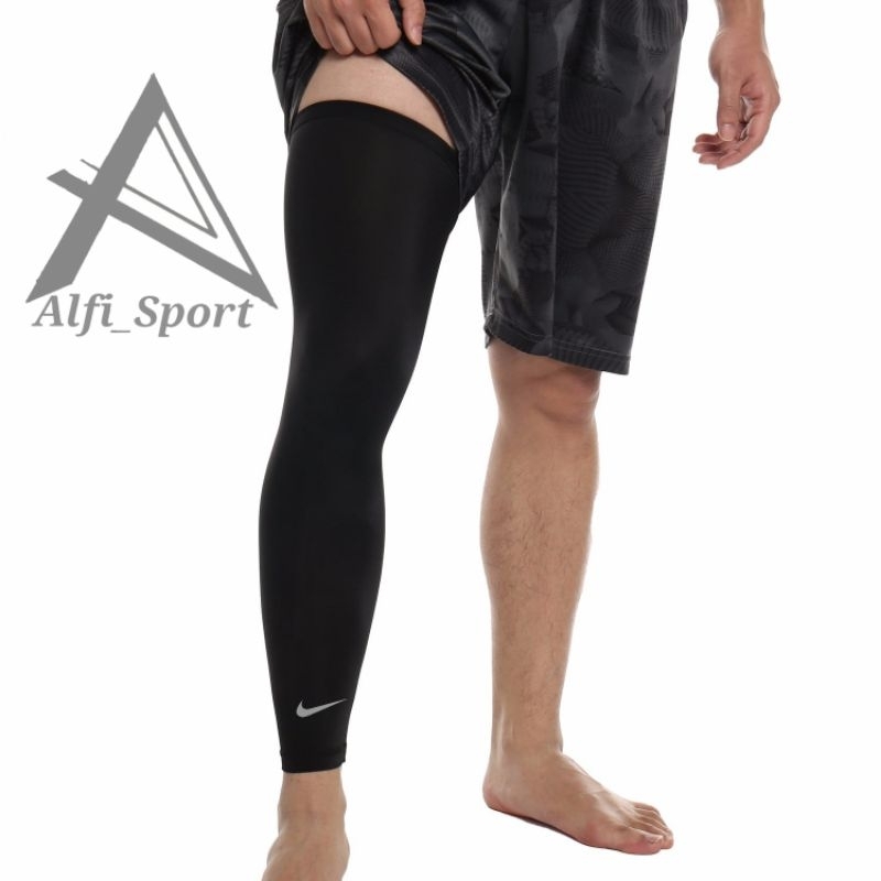 TERLARIS Manset Kaki Deker Kaki Manset Deker Kaki Panjang Pria Pelindung Lutut Leg Sleeve Warmer Pel