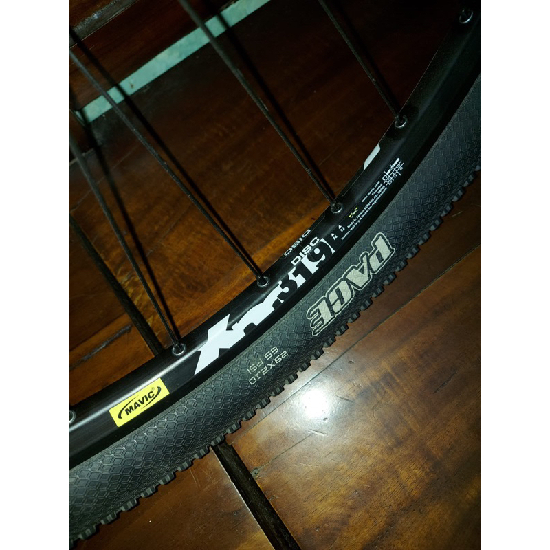 Wheelset mavic 29er, jari2 shimano, hub freehub shimano, ban maxxis pace 29x2,10.