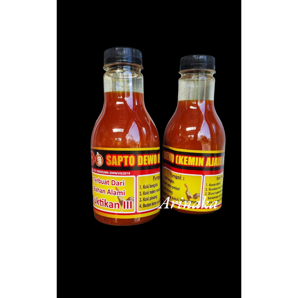 Kemin Ajaib Sapto Dewo - Jamu Kaki Bengkak Ayam