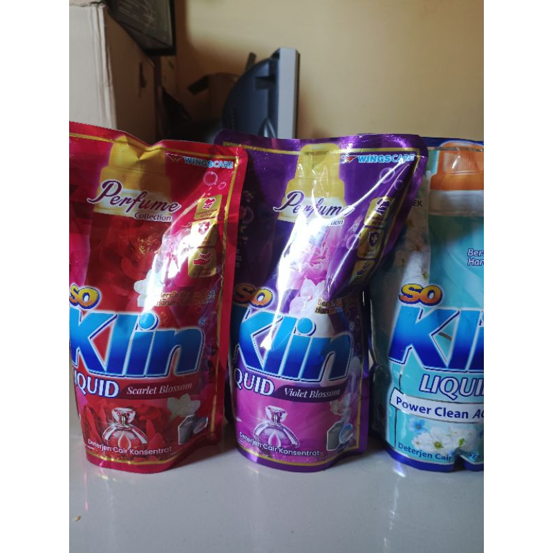 soklin liquid Soklin cair 720 ml new soklin detergen cair