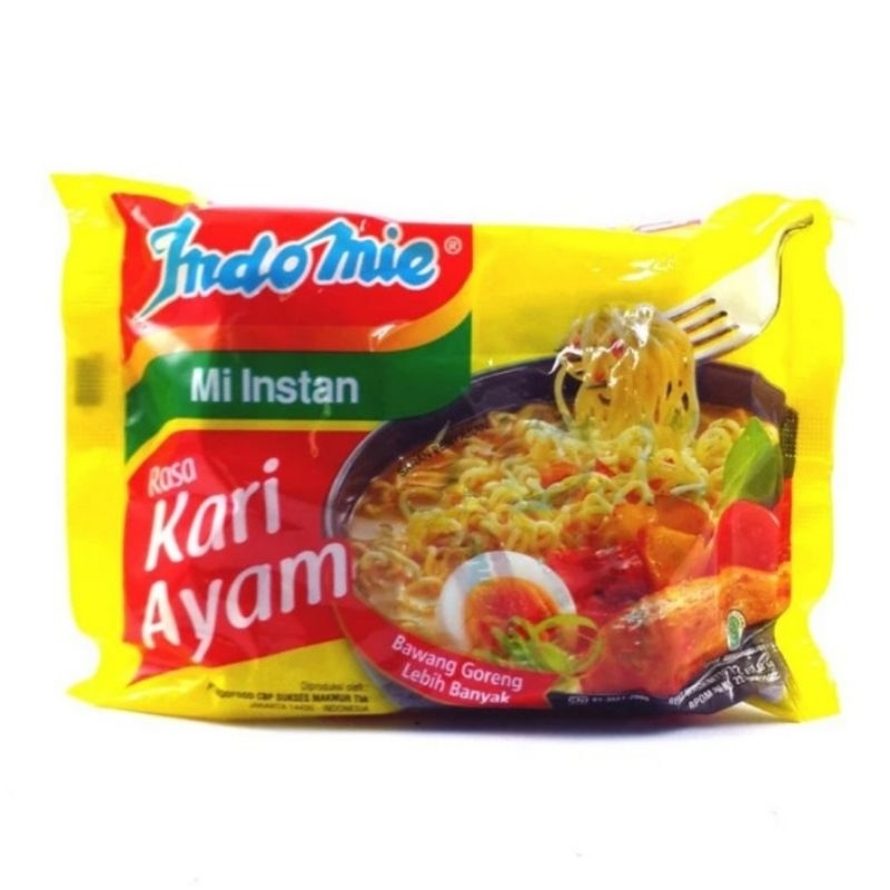 

Indomie Mi Instan Kuah Kari Ayam