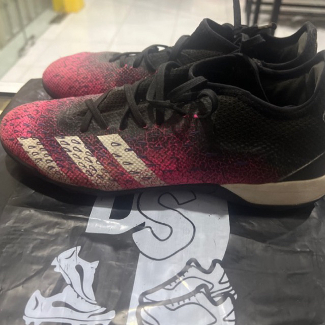 adidas Predator Freak.3 Tf 'Black Pink' FW7520(SECOND)