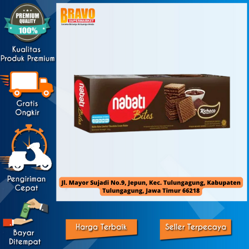 Bravo Supemarket Tulungagung - Nabati Bites 163 gr Wafer box | Beli 2 Gratis 1