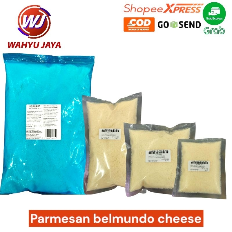 

Parmesan Belmundo grated cheese 100gram-1kg