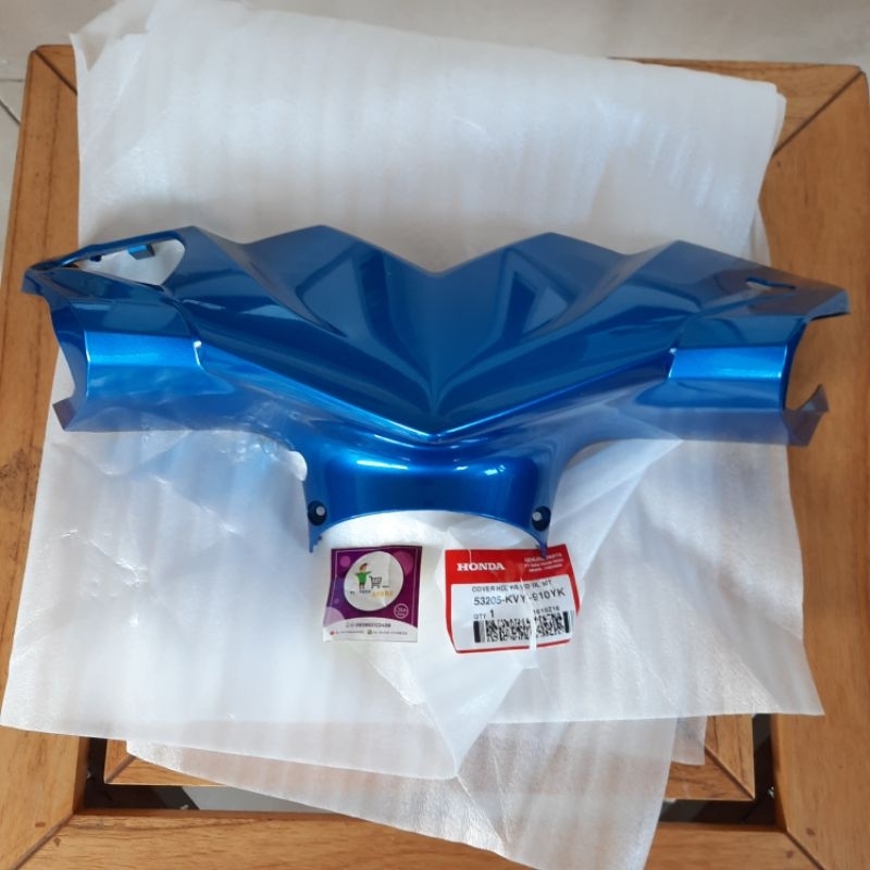 Batok Depan Beat Karbu Lama Biru Metalik Twotone 2012 Original AHM