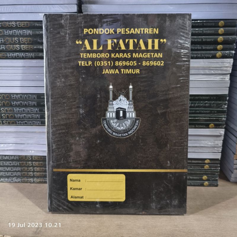 

Buku Tulis / Catatan / Pelajaran Ponpes Al Fatah Temboro