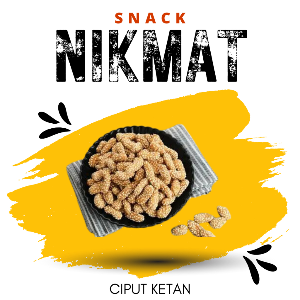 

[SNACK NIKMAT] Ciput Wijen / Kue Ciput Kering / Snack Cemilan Makanan Ringan / Camilan Gurih Manis