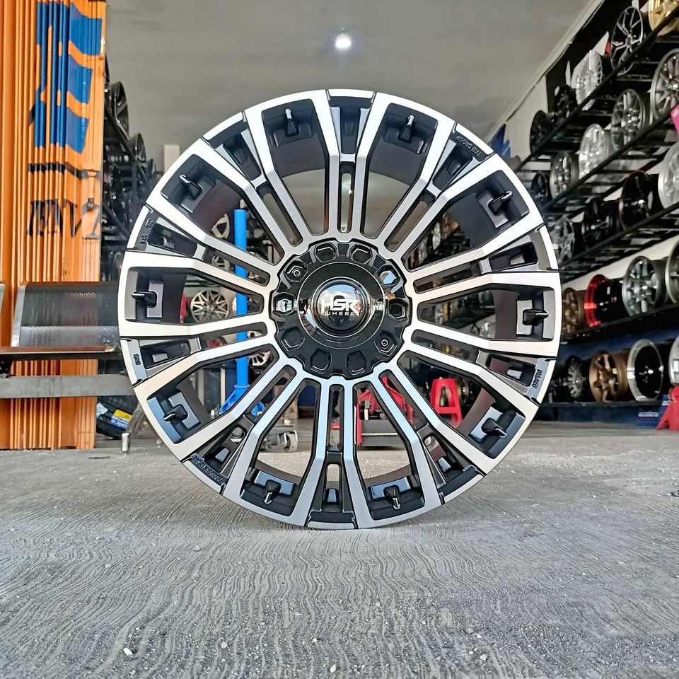 velg fortuner ring 20 hsr myth02 lebar 8,5 et20 pnp pajero triton hillux