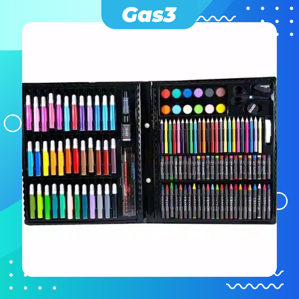 

Krayon Set Koper Alat Lukis Lengkap Crayon Full Set Kualitas Impor