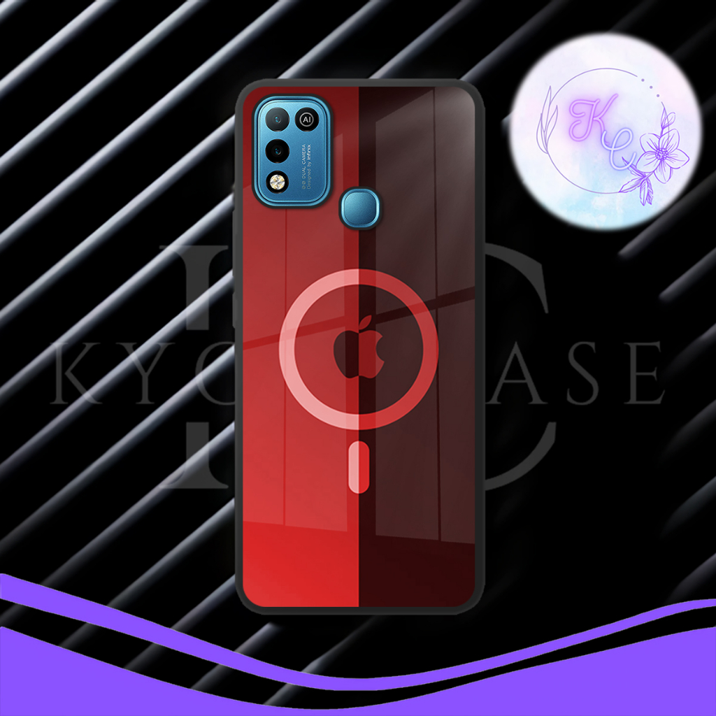 |GG12| KYON CASE INFINIX SMART 5 6 RAM 3GB INFINIX HOT 10LITE 10PLAY 11PLAY GLOSSY KILAU EFEK KACA |