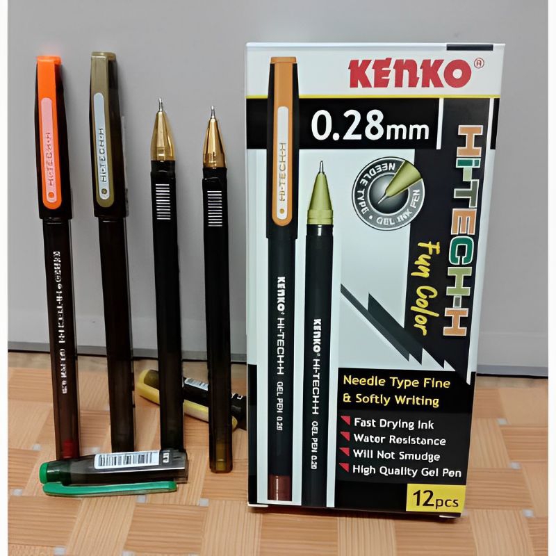 

PULPEN HITECH KENKO 0.28MM FUN COLOR (1PAK/12PCS)