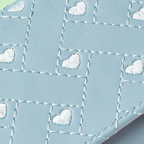 DOMPET LIPAT WANITA KULIT BIRU GUTIE WA762B2 SLOT KARTU MINI TERBARU BATAM KOREA REMAJA DEWASA RESLETING KOIN KECIL LUCU MURAH WALLET CEWEK SIMPLE KEKINIAN