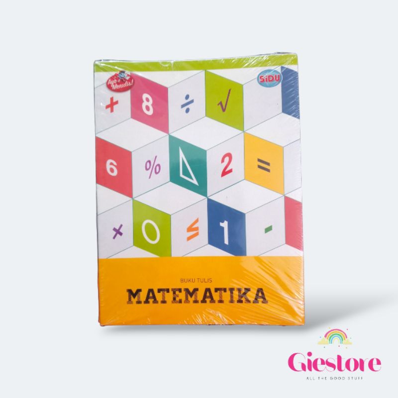 

38 Buku Tulis Matematika SIDU / Kotak-Kotak