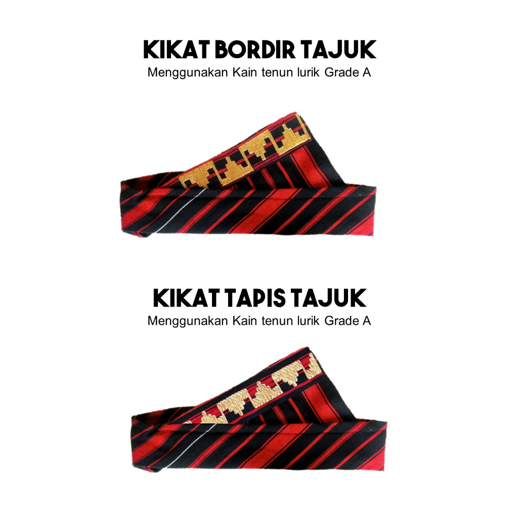 Promo Lampung Ethnica Official - Kikat Kepala / Topi Cukin Etnik Tapis Lampung - Kikat Bordir -