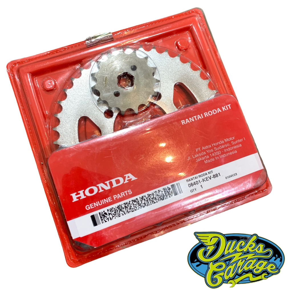 gear set gear depan gear belakang honda supra supra fit supra x original