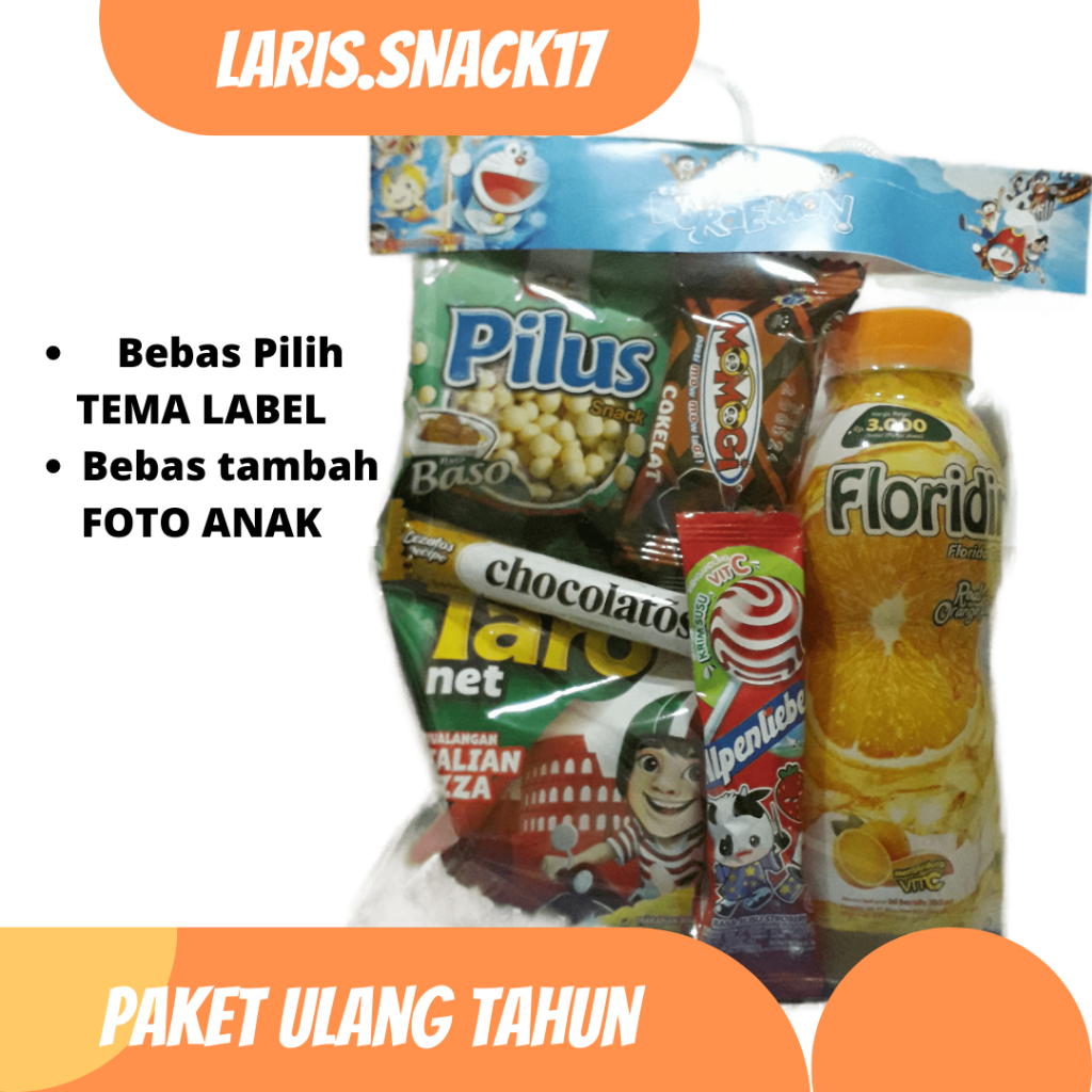 

PAKET SNACK UNTUK ACARA ANAK MURAH MERIAH