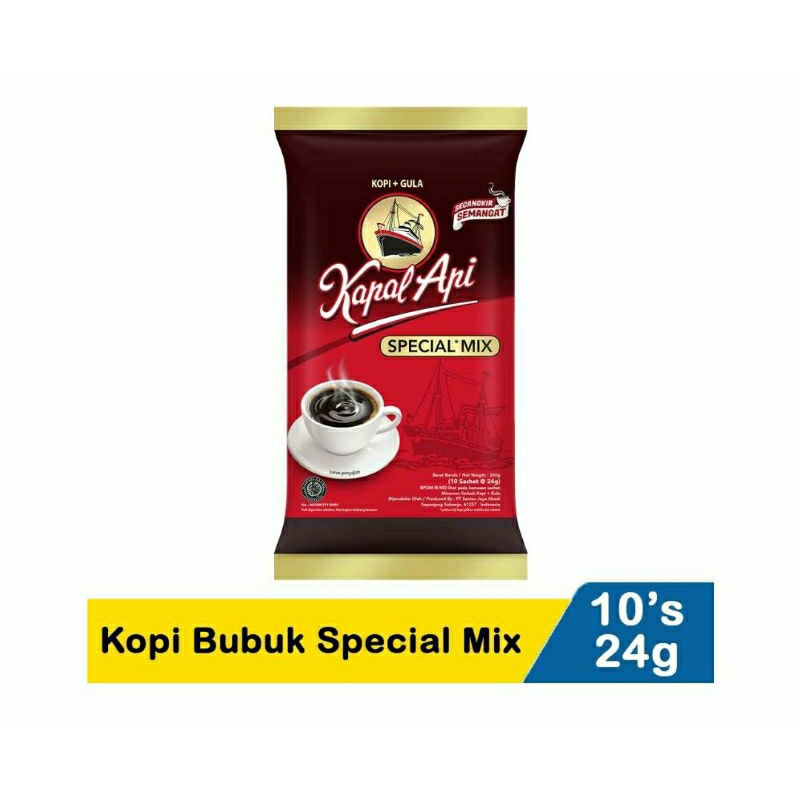 

Kopi Kapal Api Spesial Mix 10x24gr