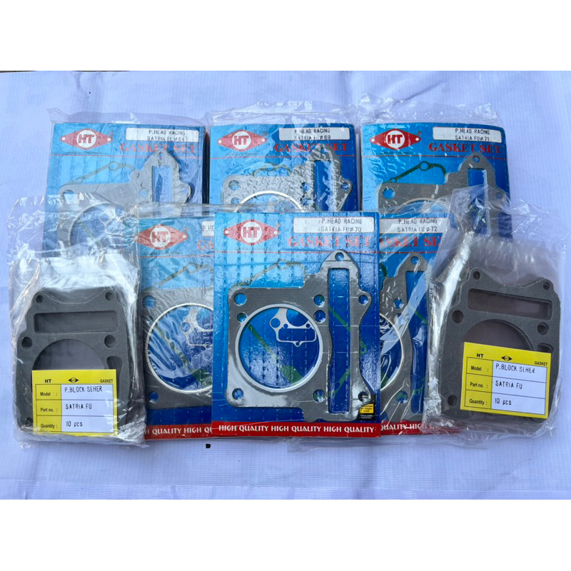 Paking Bore Up HT Satria fu Paking Head Paking blok seher bawah 64 65 66 67 68 69 70 72 73 74 75 MM