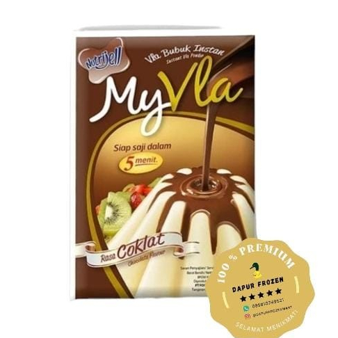 My Fla Nutrijel Rasa Coklat