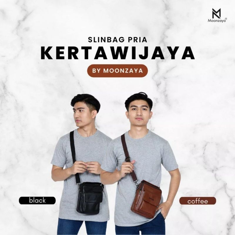 Tas Selempang pria Kertawijaya By Moonzaya