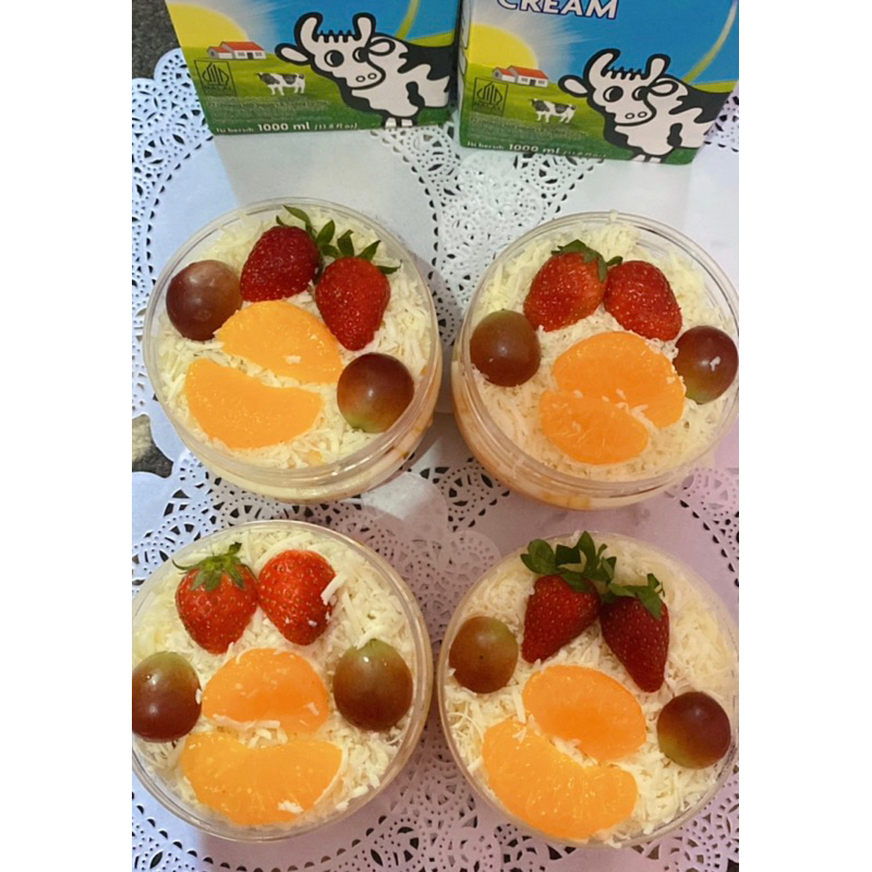 

puding salad buah