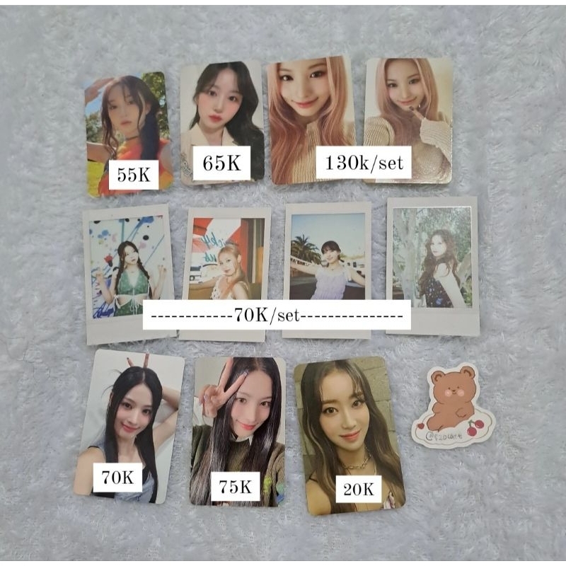 clearance sale ready stock photocard pc nmixx haewon expergo b ver haewon silau jinni kyujin sullyoo