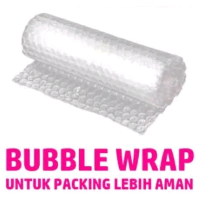 

bubble wrap -tambahan pelindung paket