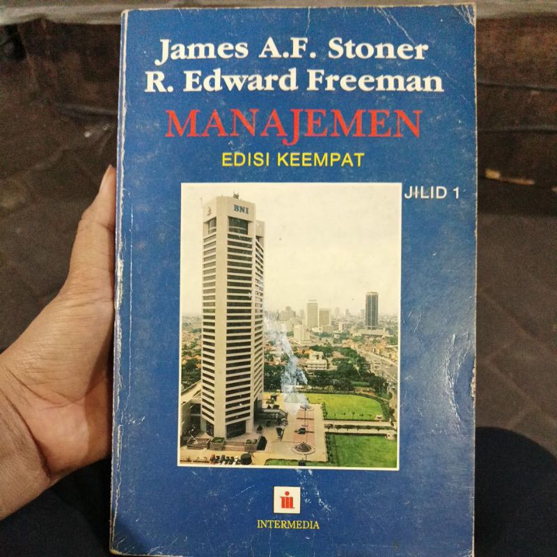 buku manajemen james stoner bekas original