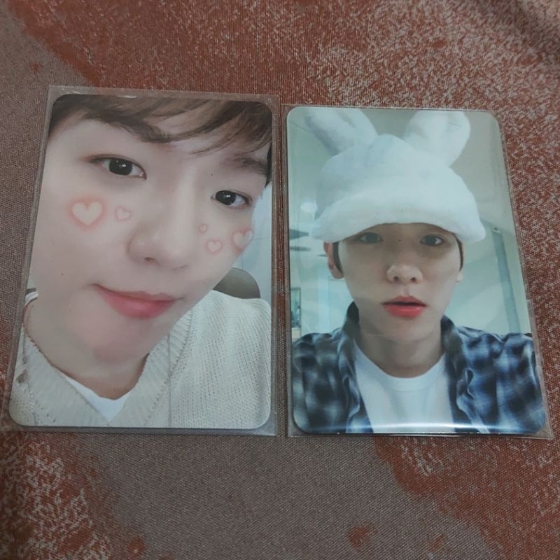 pc photocard bunny baekhyun