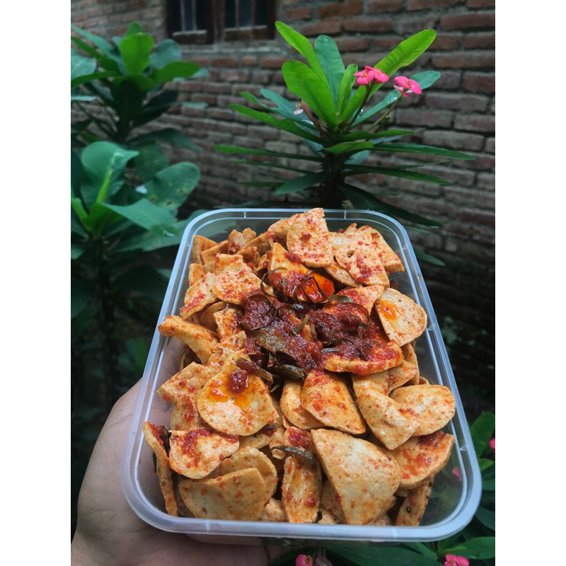

BASRENG IKAN PEDAS MANIS GURIH KEMASAN TINWALL 500ML