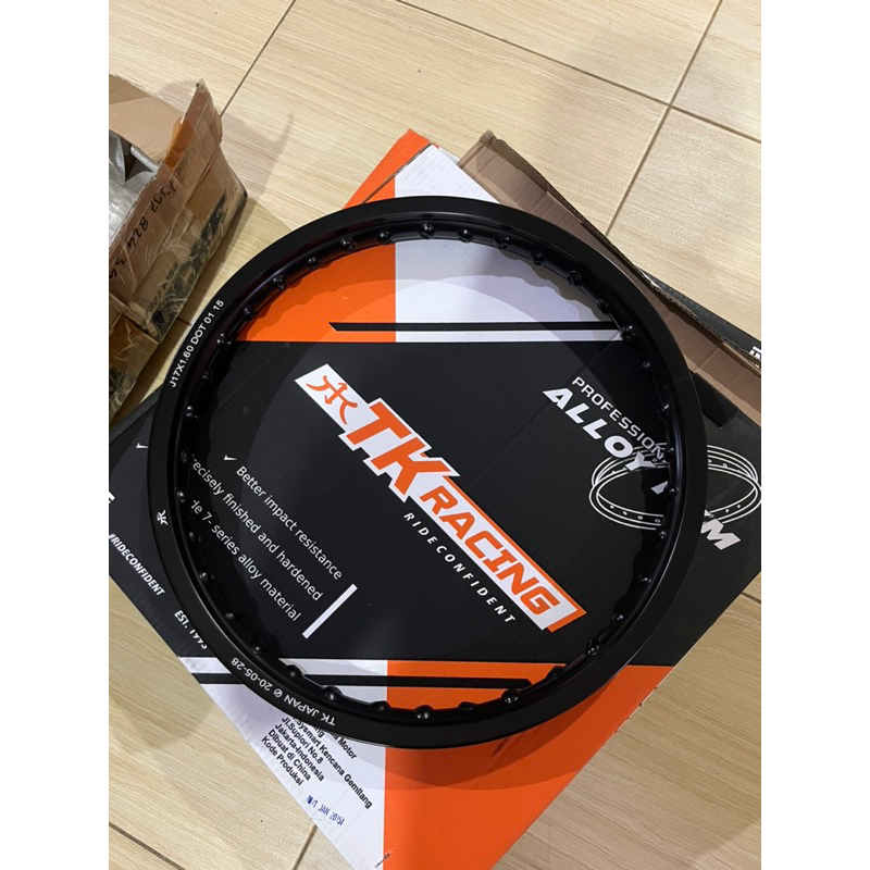 Velg TK Racing Hitam ukuran 160/185 17