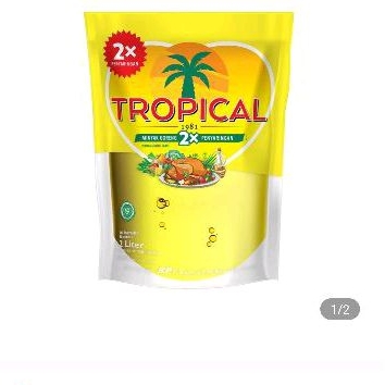 

MINYAK GORENG TROPICAL POUCH 2LITER