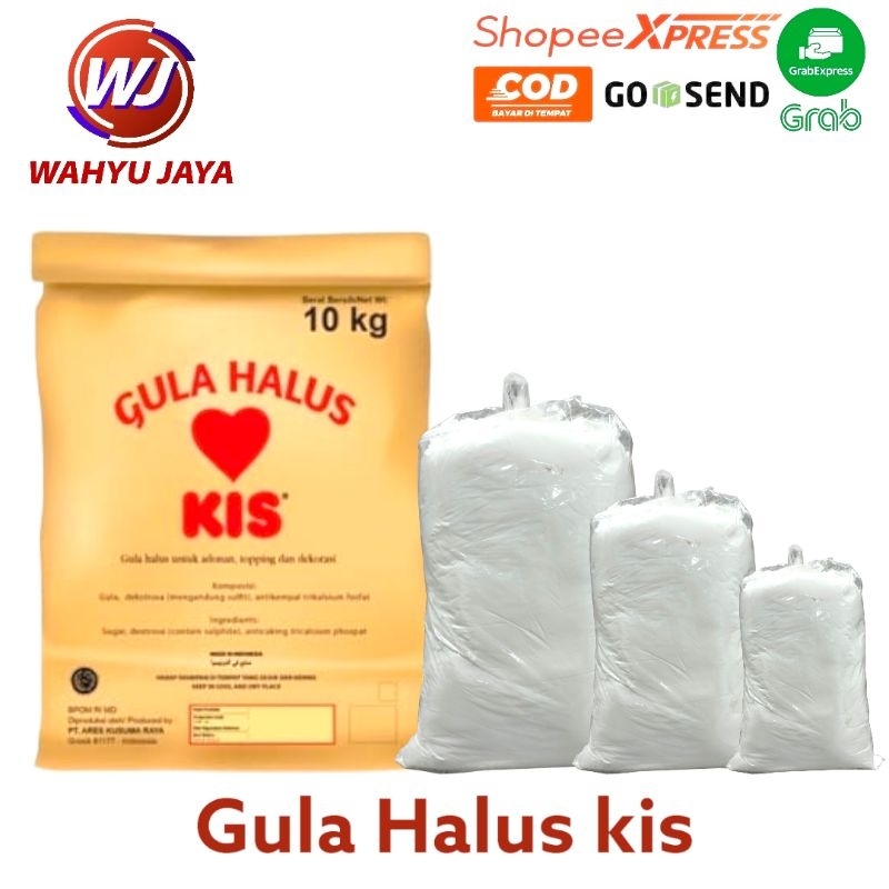 

Gula halus kis vasi 250g-1kg