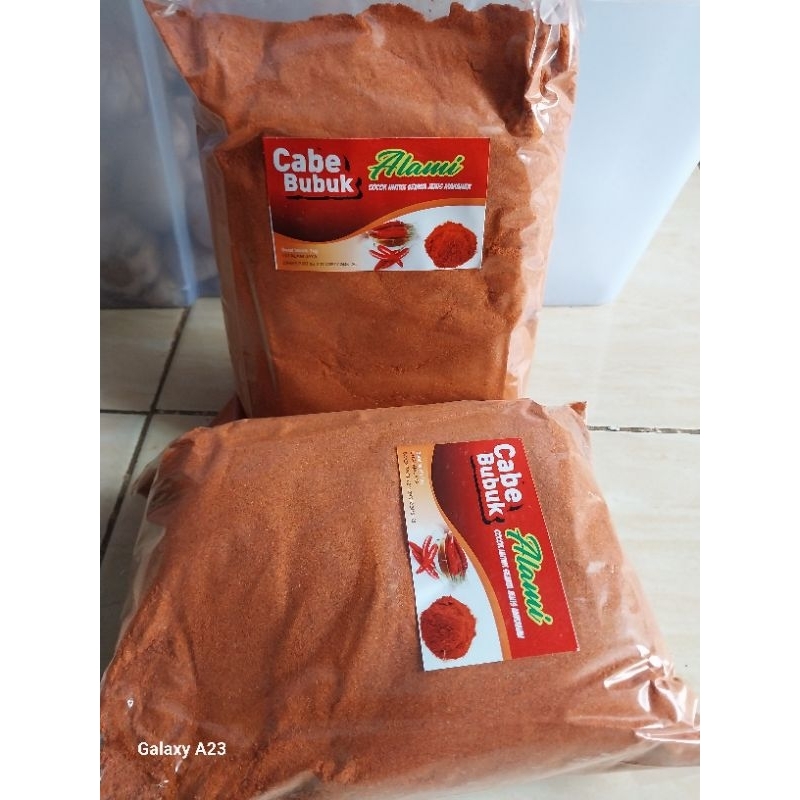 

Cabe Bubuk Halus Super Pedas || Bumbu Tabur 1kg