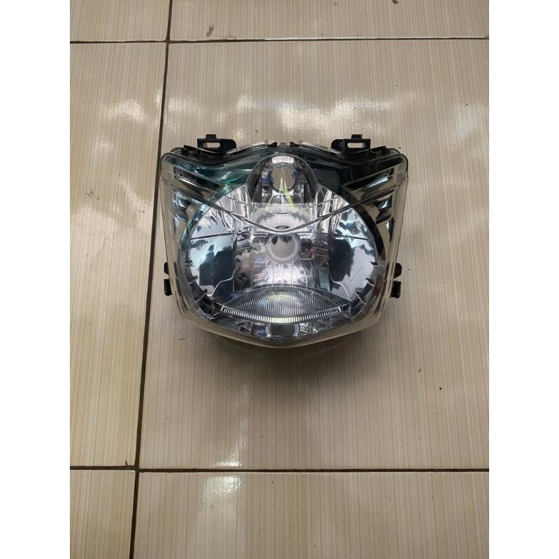 Headlamp Reflektor mika lampu depan Honda beat karbu original