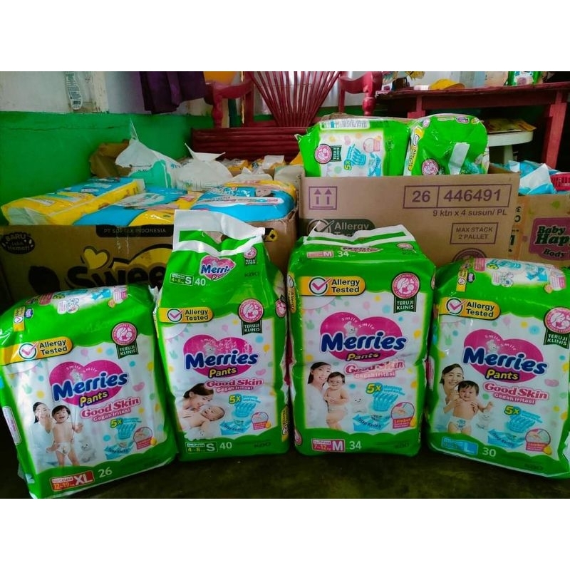 Pampers merries