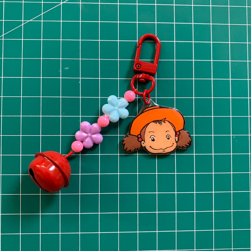 Anting / Gantungan Kunci / Pin Ghibli Karakter Mei Kusakabe [My Neighbour Totoro]