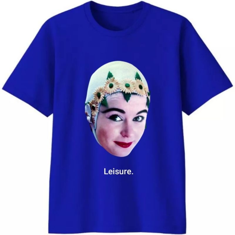 Baju Kaos Tshirt T Shirt Pria Laki Cowok Cewek Perempuan Unisex Band Blur BLUR Album Leisure Leisure