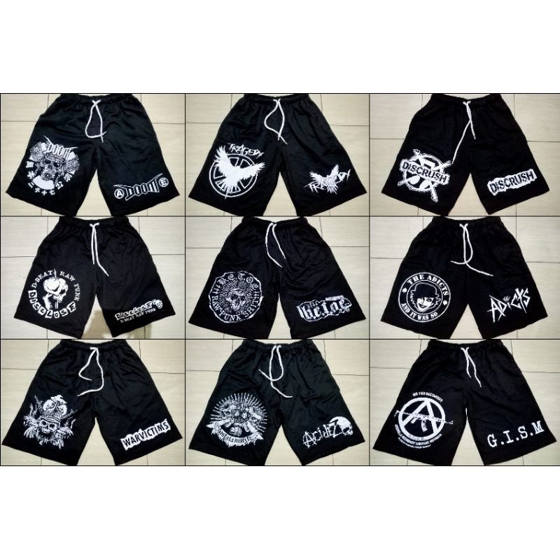 CELANA MENSHORT BAND PUNK | KOLOR BAND PUNK